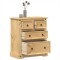vidaXL Dulap cu sertare &bdquo;Corona&rdquo;, 80x43x91 cm, lemn masiv de pin 4005670