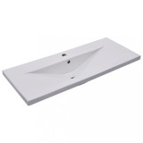 Cumpara ieftin Chiuveta incorporata, alb, 101 x 39,5 x 18,5 cm, ceramica