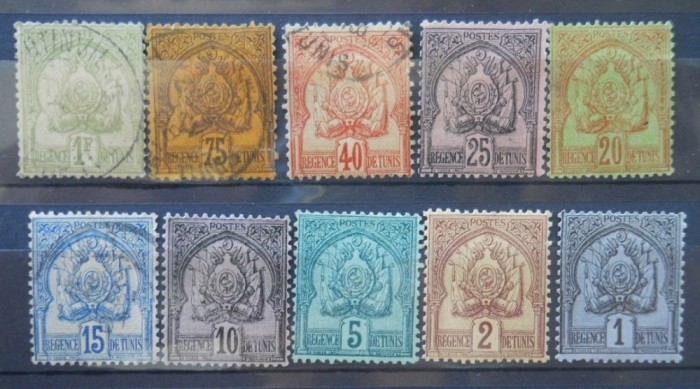 TUNISIA 1888/93 MH STAMP