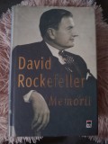RARA, DAVID ROCKEFELLER - MEMORII (Coperti: cartonate si supracoperta, 698 pagini) CURIER GRATUIT - LIVRARE IMEDIATA, 2007, Rao