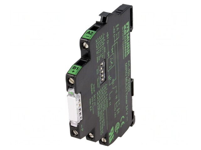 Releu Intermediar SPST-NO 24VDC 6A pentru Șină DIN