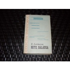 Mite Balauca - E. Lovinescu , 21158
