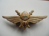 ROMANIA - INSIGNA MILITARA AVIATIE - PILOT CL. 1, MODEL 1968, RSR, IM1.250