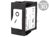 &Icirc;ntrerupător Supracurent SCHURTER 10A 2P SNAP-IN MCB 4430.0861