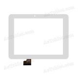 Touchscreen Universal 8 inch YTG-G80022-F1 Alb, Compatibil Tablete