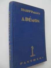 A demon (lb. maghiara) - Gerhardt Hauptmann foto