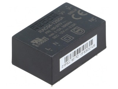 Convertor AC/DC 4W 12VDC foto