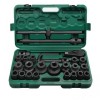 Trusa chei tubulare impact profesionale ,26 piese 21-65 mm, 3/4 si 1 tol