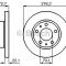 Disc frana IVECO DAILY III platou / sasiu (1999 - 2006) BOSCH 0 986 479 162