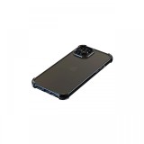 Husa iPhone 12 Mini Devia Silicon Glitter Soft Gun Black