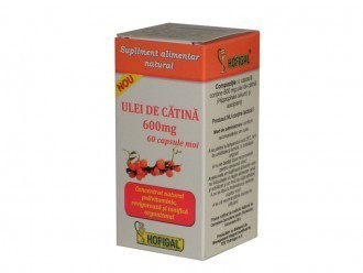 Ulei de catina 600 mg 60 capsule moi - Hofigal Ulei de catina 600 mg 60 capsule moi - Hofigal