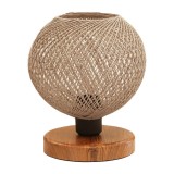 Cumpara ieftin Veioza Povilia bej-negru D20x30cm