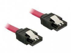 Cablu de date Delock Serial ATA III 30 cm foto