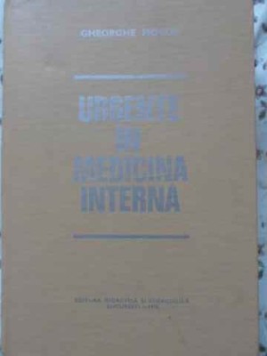 URGENTE IN MEDICINA INTERNA. DIGNOSTIC. TRATAMENT-GHEORGHE MOGOS-254355 foto