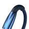 CABLU alimentare si date Baseus Glimmer, Fast Charging Data Cable pt. smartphone, USB la USB Type-C 100W, 2m, albastru &quot;CADH000503&quot; (timbru verde 0.08