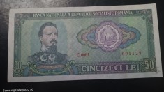 bancnota 50 lei 1966 aunc++ foto