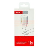 Incarcator Tranyoo 12W, 2.4A set cu cablu Type-C