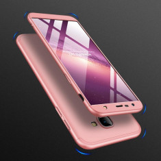 Husa Samsung Galaxy J4 Plus 2018 - GKK Protectie 360 Grade Roz foto