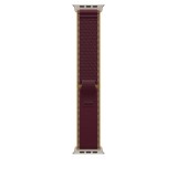 AW BAND 49MM TRAIL BURGUNDY NAT TIT M/L