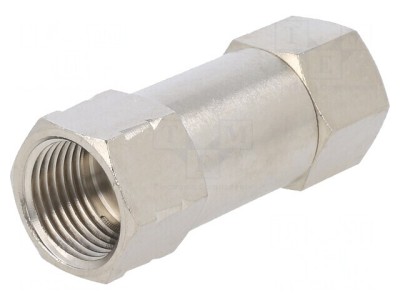 Supapă de retenţie alamă nichelată 1/2&amp;quot; 2-8 bar foto