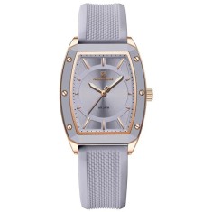 Ceas Dama Naviforce 5049 Gri Deschis - Afisaj Analog, Fashion, Casual, Rezistent la Apa 3ATM