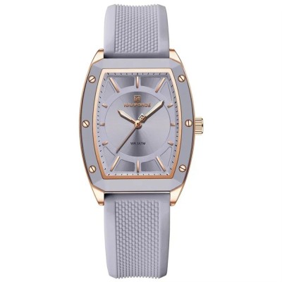 Ceas Dama Naviforce 5049 Gri Deschis - Afisaj Analog, Fashion, Casual, Rezistent la Apa 3ATM foto