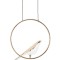 Lustră cu pandantiv MOOSEE BIRD aurie., MSE010100293 - King
