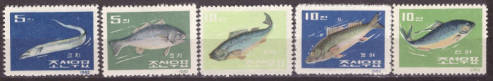 DPR Korea 1962 - Pesti, fauna, serie nestampilata