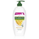 Palmolive Naturals Milk &amp; Honey Gel - cremă pentru duș și baie cu lapte si miere cu pompă 750 ml