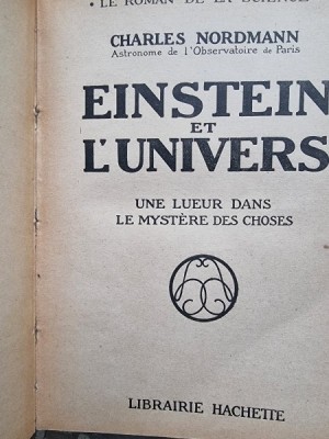 Einstein et L&amp;#039; univers , Charles Nordmann foto