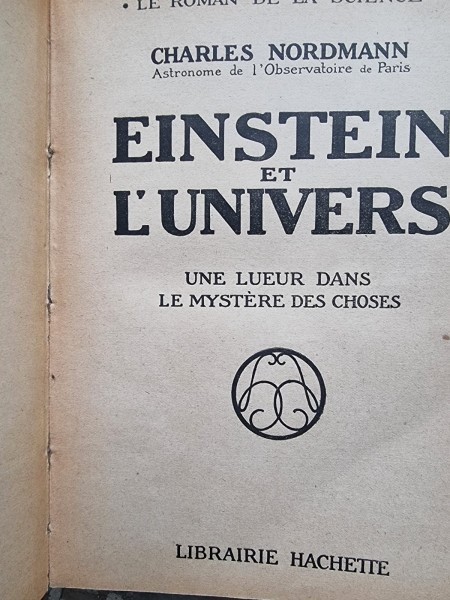 Einstein et L&#039; univers , Charles Nordmann