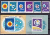 ROMANIA 1981 LP 1033 LP 1034 LP 1035 ALINIEREA PLANETELOR SERIE+ COLITE MNH, Nestampilat