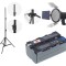 Kit lumina continua Lampa Yongnuo YN168+ Acumulator NP F750+ incarcator+ stativ