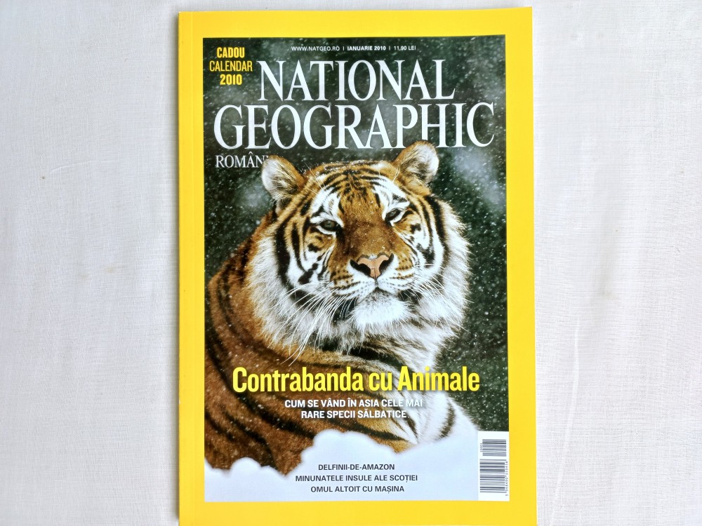 REVISTA NATIONAL GEOGRAPHIC ROMANIA, IANUARIE 2010, APROAPE NOUA | Okazii.ro