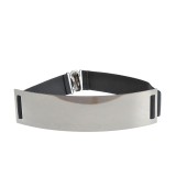 Curea lata cu efect oglinda