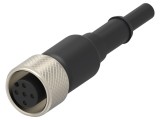 Cablu TE Connectivity M12 5 pini, 5m SLC-FC5-M12-5P