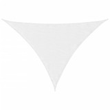 Cumpara ieftin Parasolar din tesatura oxford triunghiular, alb, 3x4x5m