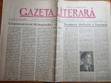 Gazeta literara 9 septembrie 1954 -articol prislop