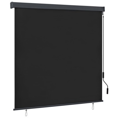 Jaluzea tip rulou de exterior, antracit, 160 x 250 cm foto
