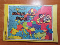 carte pentru copii - haihui prin lume - din anul 1992 foto