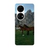 Husa compatibila cu Huawei Nova Y70 model Wild Horses, Silicon, TPU, Viceversa, Transparent, Carcasa