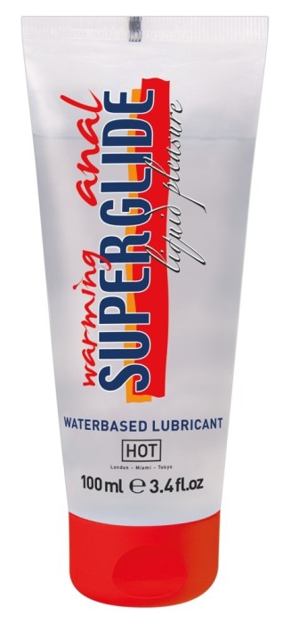 Lubrifiant cu incalzire, Warming Anal Superglide, 100ml (DB)