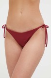 Abercrombie &amp; Fitch chiloti de baie culoarea bordo