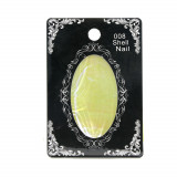Cumpara ieftin Autocolante decorative pentru unghii, Shell Nail, #008, transparent, Global Fashion
