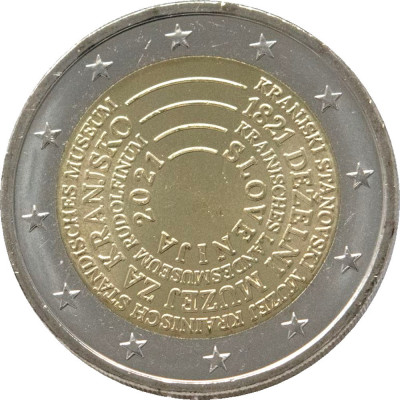 Slovenia moneda comemorativa 2 euro 2021 - Muzeul Kranj - UNC foto