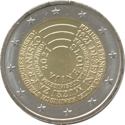 Slovenia moneda comemorativa 2 euro 2021 - Muzeul Kranj - UNC foto