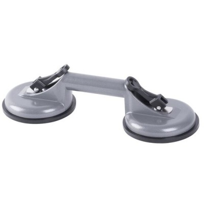 Ventuza pentru transport si montat parbrize, geamuri, placi marmura, granit, 2 brate, max 80 kg, Strend Pro foto