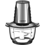 Tocator Albatros TC500X, Putere 500W, 2 Viteze, 2 Cutite Duble Detasabile, Negru/Inox