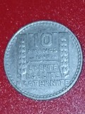 10 francs 1948 Franta, stare UNC + luciu (1) [poze]. Discount conform descriere [10 - 20 %. Vezi descrierea.]., Europa