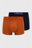 Levi&#039;s boxeri 2-pack barbati, culoarea albastru marin